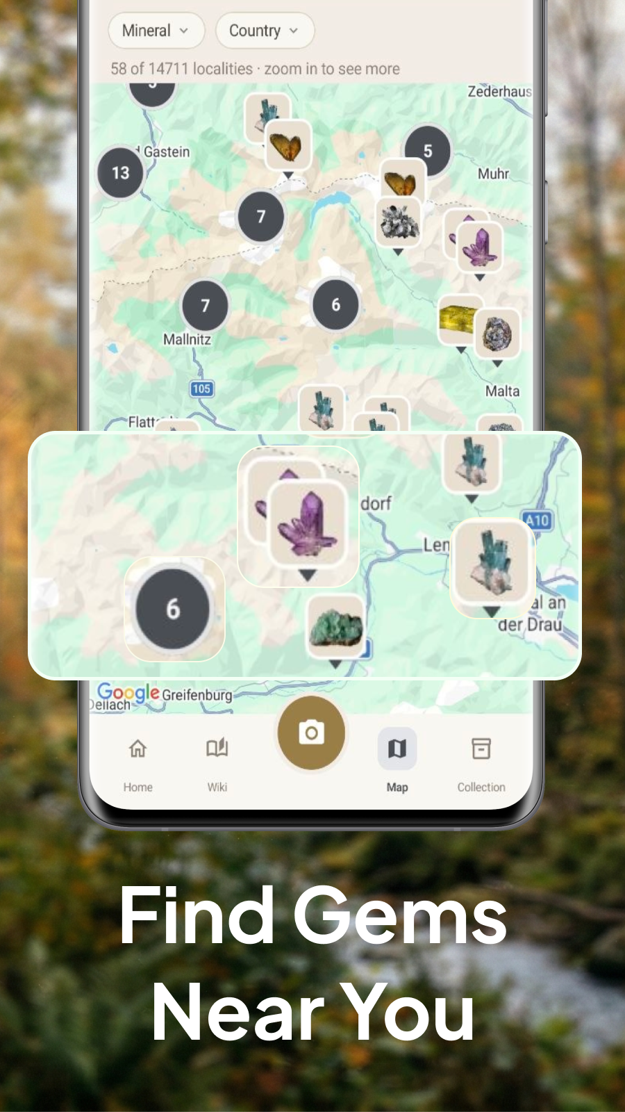 Rock Identifier — Personal rock and mineral collection